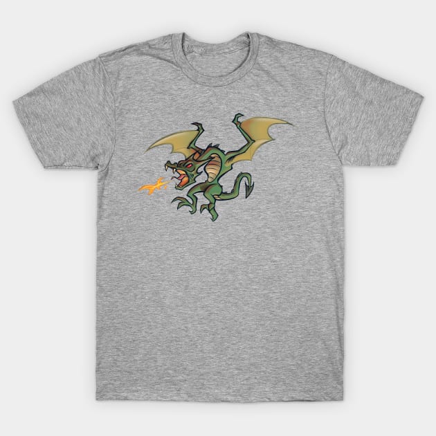 Dragon mascot T-Shirt by Generic Mascots
